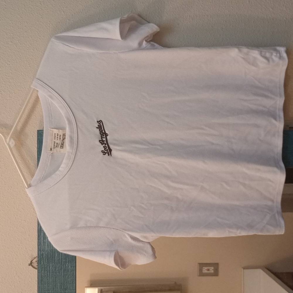 french pastry L.A crop-top